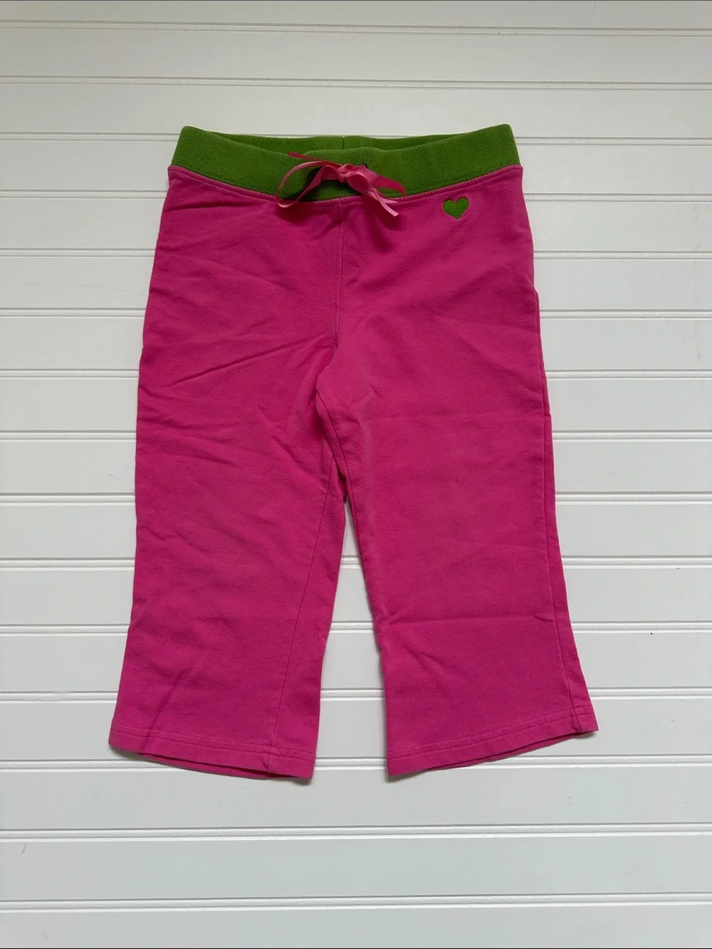 Gap Gray Polka Dot Sweater & Pink Pajama Pants Girls 4T